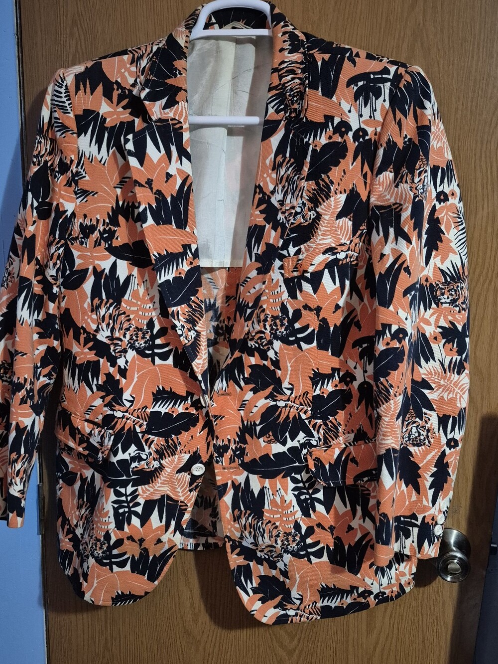 Mens VTG Princeton Reunion Jacket Class Of 1957 25th Front Pre Owned Size 42R